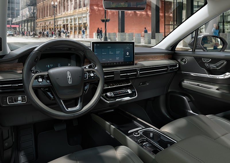 The interior dashboard of 2024 Lincoln Corsair® SUV is shown here. | Pinnacle Lincoln in Nicholasville KY